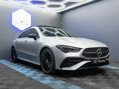 Begagnad Mercedes CLA220 AMG Line Premium Plus 190 HK (139 kW) 2024 Silver Sedan