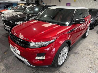 Red Used 2012 Land Rover Range Rover evoque Dynamic Estate | £9,995 (Fair price)