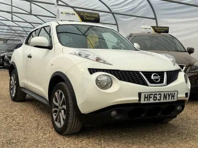 Used Nissan Juke Tekna 117 HP (86 kW) 2013 White SUV