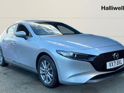 Silver Used 2021 Mazda 3 Hatchback | £15,295 (Good price)