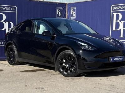 Used Tesla Model Y Long Range AWD 282 kW (384 HP) 2022 Black SUV