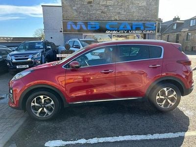 Usado Kia Sportage 130 HP (95 kW) 2019 Vermelho SUV