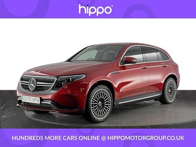 Used Mercedes EQC400 AMG Line Premium 300 kW (408 HP) 2020 Red SUV