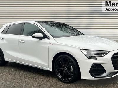 Arkona white Used 2025 Audi A3 S-Line | £27,940 (Expensive)