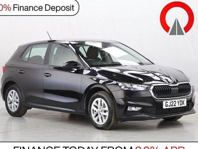 Used Skoda Fabia Comfort 110 HP (80 kW) 2022 Black Hatchback
