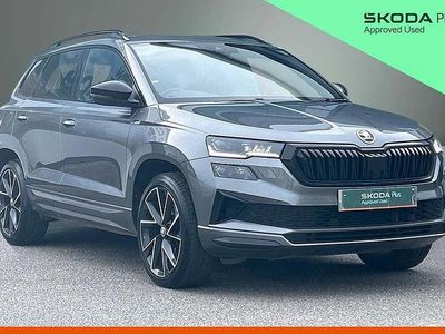 Used Skoda Karoq SportLine 187 HP (137 kW) 2023 Graphite grey metallic SUV
