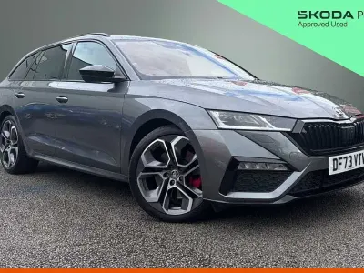 Used Skoda Octavia vRS 245 HP (180 kW) 2023 Graphite grey metallic Estate