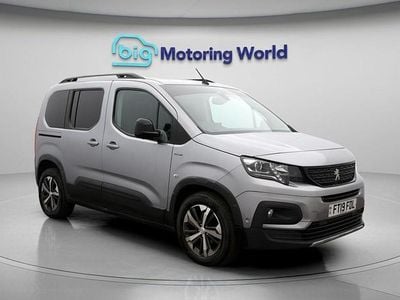 Used Peugeot Rifter GT-line 131 HP (96 kW) 2019 Grey MPV