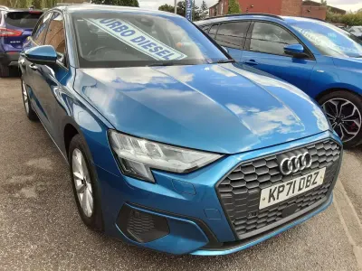 Used Audi A3 Sportback Premium 2021 Blue Hatchback