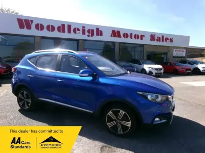 Used MG ZS Exclusive 106 HP (77 kW) 2019 Blue SUV