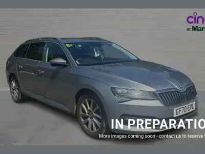 Used Skoda Superb SE Technology 150 HP (110 kW) 2020 Grey Estate