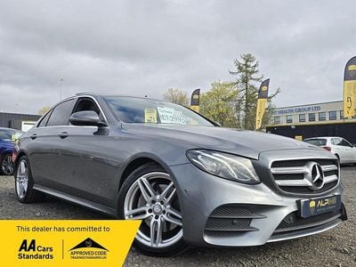 Used Mercedes E220 AMG Line Premium 188 HP (138 kW) 2016 Grey Sedan