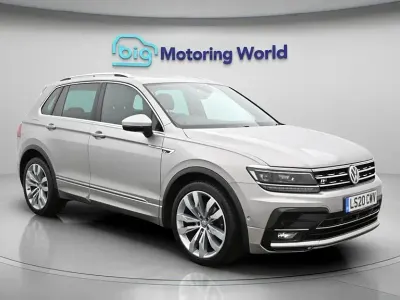 Używany VW Tiguan R-line 150 KM (110 kW) 2020 Srebrny SUV