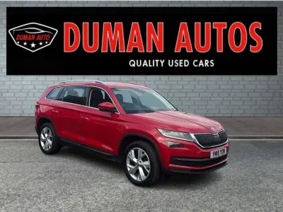 Used Skoda Kodiaq 150 HP (110 kW) 2018 Red SUV