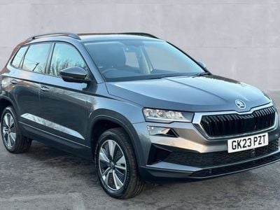 Used Skoda Karoq SE Drive 150 HP (110 kW) 2023 Graphite grey metallic  SUV