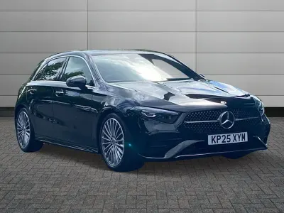 Used Mercedes A200 AMG Line Premium Plus 175 HP (128 kW) 2025 Black Hatchback