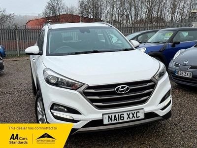 Used Hyundai Tucson SE 116 HP (85 kW) 2016 White SUV