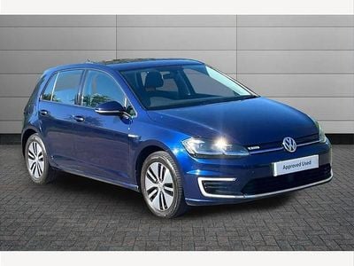 Used VW e-Golf 99 kW (135 HP) 2019 Blue Hatchback