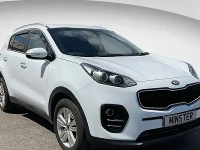 Used Kia Sportage 116 HP (85 kW) 2018 White SUV
