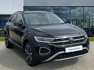 Used VW T-Roc Style 150 HP (110 kW) 2023 Deep black pearl SUV