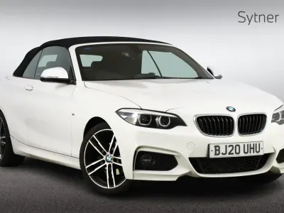 Used BMW 218 M Sport 148 HP (108 kW) 2020 White Cabriolet