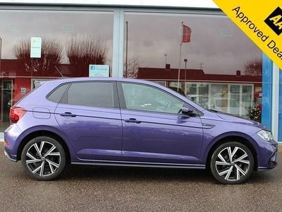 Used VW Polo R-line 95 HP (69 kW) 2022 Mauve/purple Hatchback