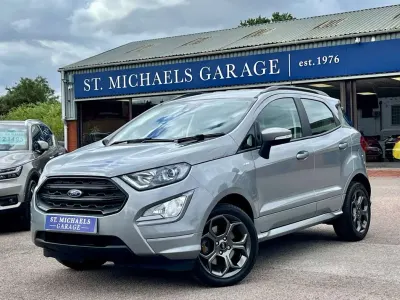 Used Ford Ecosport ST-Line 125 HP (91 kW) 2023 Silver SUV