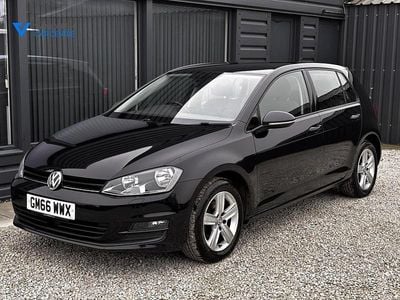Used VW Golf VII Edition 125 HP (91 kW) 2017 Black Hatchback