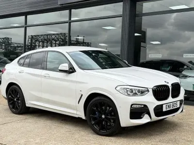 Used BMW X4 M Sport 190 HP (139 kW) 2019 White SUV