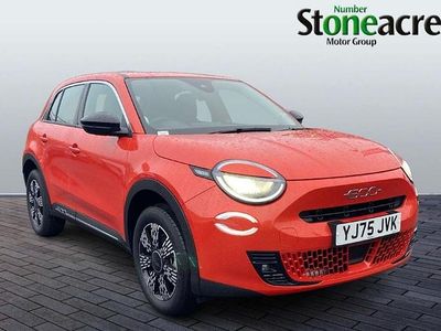 Orange New 2025 Fiat 600 SUV | £19,271