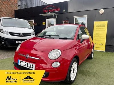 Usado Fiat 500 69 HP (50 kW) 2013 Vermelho Citadino