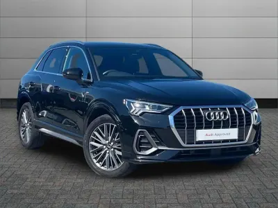 Used Audi Q3 S-Line 150 HP (110 kW) 2025 Black SUV