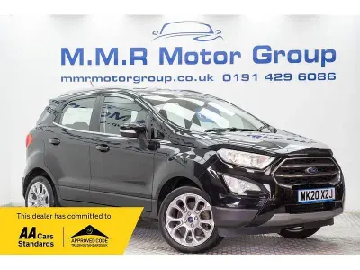 Used Ford Ecosport Titanium 125 HP (91 kW) 2020 Black SUV