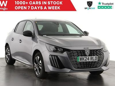 Second-hand Peugeot e-208 Allure 100 kW (136 CP) 2024 Gri Hatchback