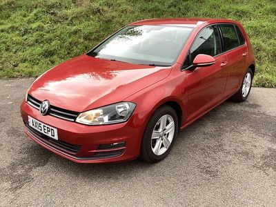 Used VW Golf VII Match 2015 Red Hatchback