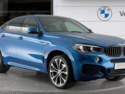 Used BMW X6 M Sport 306 HP (225 kW) 2019 Blue SUV