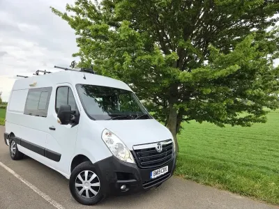 Used Vauxhall Movano 130 HP (95 kW) 2019 White MPV