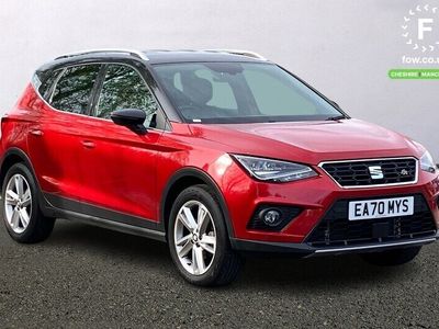 used Seat Arona HATCHBACK 1.0 TSI 115 FR [EZ] 5dr [Cruise control,Rear parking sensor,Steering wheel mounted audio controls,Bluetooth interface for hands free and audio streaming,Electric front/rear windows with one touch/auto up/down,Electrically adjustable,