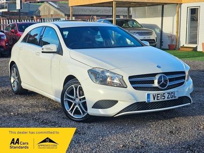 White Used 2015 Mercedes A180 Hatchback | £6,350 (Fair price)