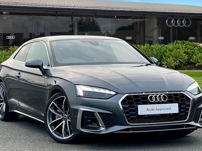 Used Audi A5 S-Line 204 HP (150 kW) 2022 Grey Coupe