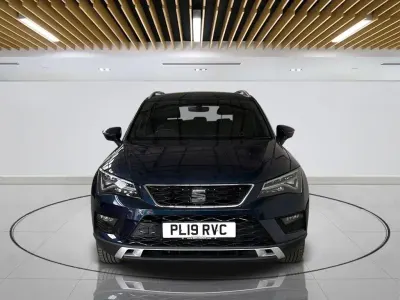 Used Seat Ateca XCELLENCE 150 HP (110 kW) 2019 Blue SUV