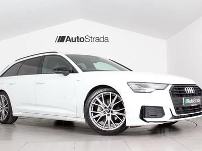 White Used 2022 Audi A6 Black Edition Estate | £27,449 (Fair price)