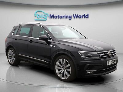 Black Used 2020 VW Tiguan R-line SUV | £23,102 (Good price)