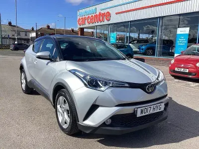 Used Toyota C-HR 116 HP (85 kW) 2017 Silver SUV