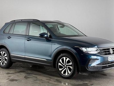 Used VW Tiguan Active 150 HP (110 kW) 2021 Blue SUV