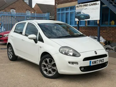Used Fiat Punto Easy Plus 2017 White Hatchback