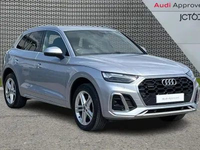 Used Audi Q5 S-Line 261 HP (191 kW) 2022 Silver SUV