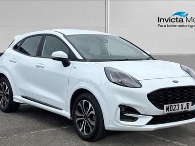Used Ford Puma ST-Line 125 HP (91 kW) 2023 Frozen white SUV