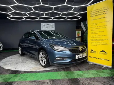 Used Vauxhall Astra SRi 150 HP (110 kW) 2016 Blue Hatchback
