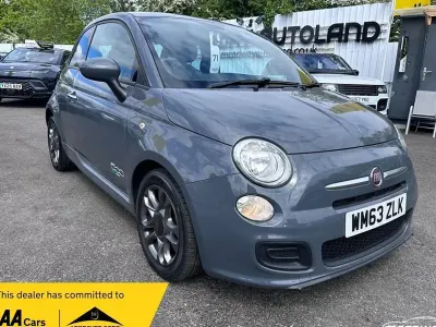 Used Fiat 500 S 69 HP (50 kW) 2014 Grey Hatchback